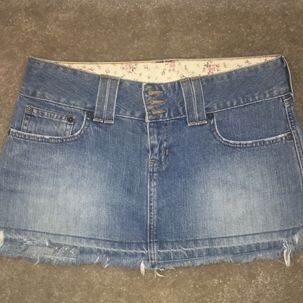 Jean skirt